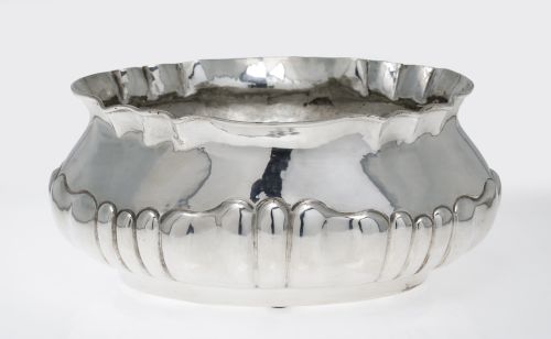 Centro de mesa jardinera en plata ley 900