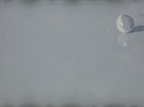 LUIS FRANGELLA, "Bola de billar", 1989, Óleo sobre lienzo