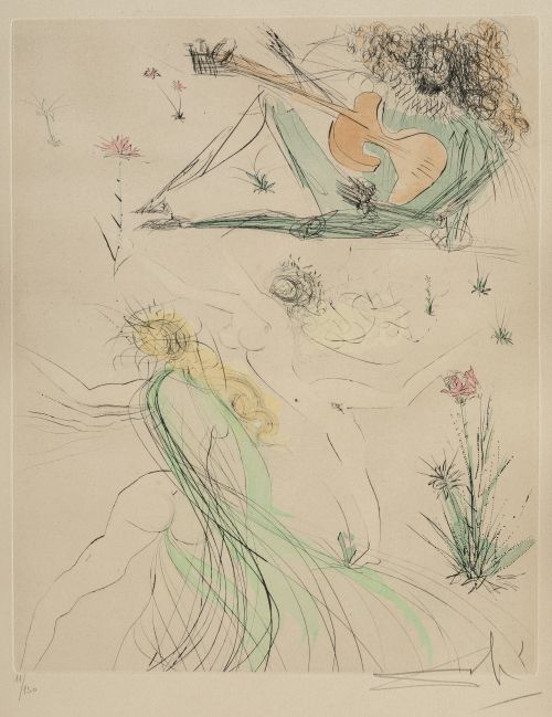 SALVADOR DALÍ Y DOMENECH (DESPUÉS), “La joie de vivre”, 197