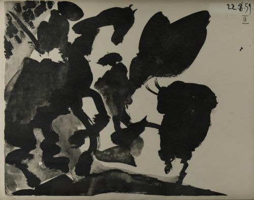 PABLO RUIZ PICASSO (DESPUES), “La passe de cap”, Litografía