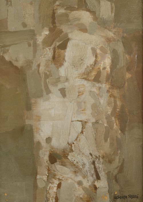 ALFONSO FRAILE, "El importante", 1963, Óleo sobre lienzo