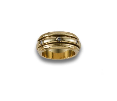 SORTIJA PIAGET POSSESSION DE ORO Y DIAMANTES