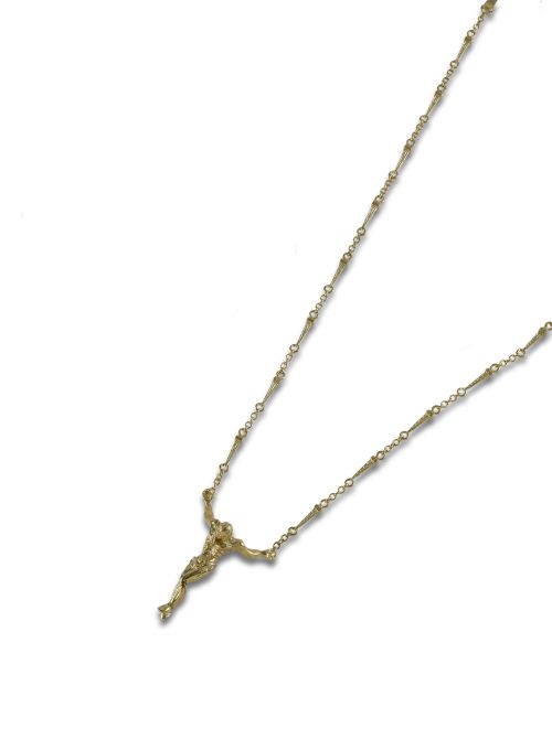 CRISTO DE SAN JUAN DE LA CRUZ EN ORO DE DALÍ