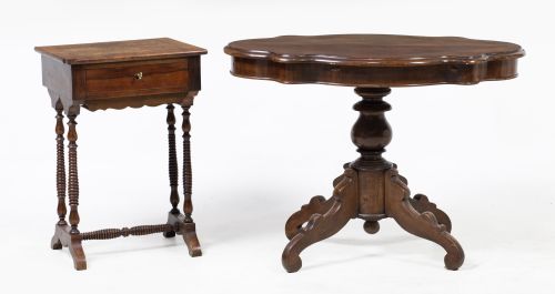 Mesa de centro isabelina, España, S. XIX