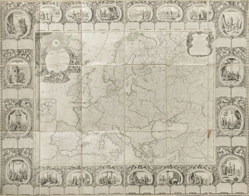 JEAN -BAPTISTE LOUIS CLOUET, "La Europa dividida en todos s