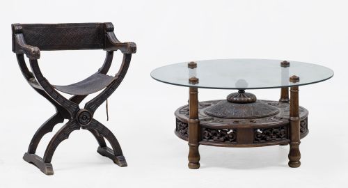 Mesa de café circular, España, med. S.XX