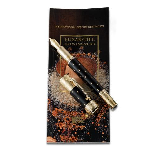 PLUMA ESTILOGRAFICA MONTBLANC QUEEN ELIZABETH I