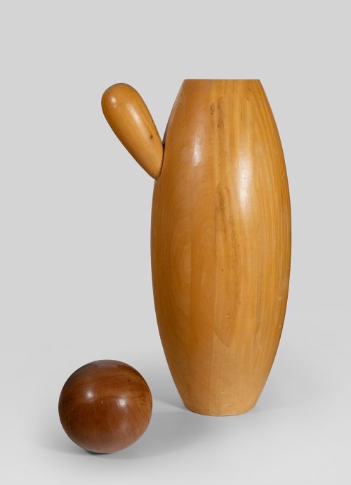 ELENA BLASCO MARTINEZ, "Armadura", 1991, Escultura de mader