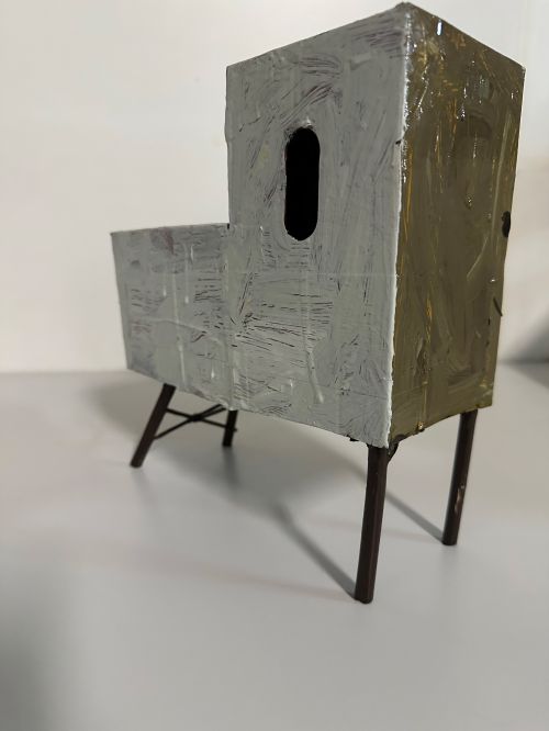 RAMÓN ENRICH "ENRICH.R", "Case Stade 7", 2022, Escultura en