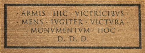 HUGO ORLANDINI, "Victoria a los ejercitos aquí victoriosos.