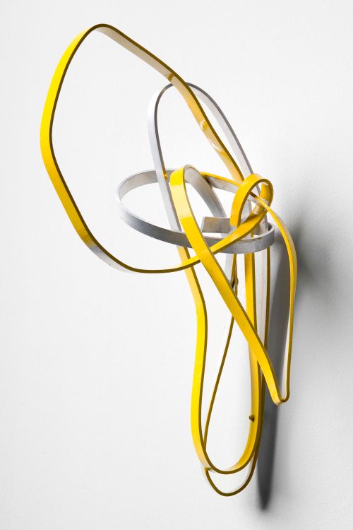 JOSÉ SANLEÓN, "Sin título", 2004, Escultura. Óleo sobre alu