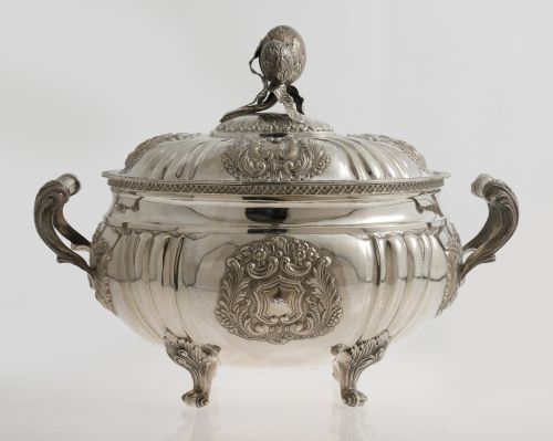 Sopera de plata contrastada, ley 925, S.XX