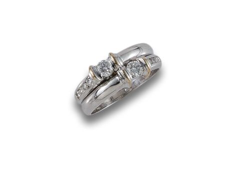 SORTIJA DE ORO CON DIAMANTES