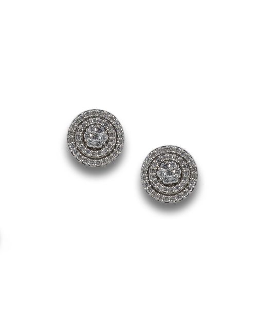 PENDIENTES DE ORO CON DIAMANTES