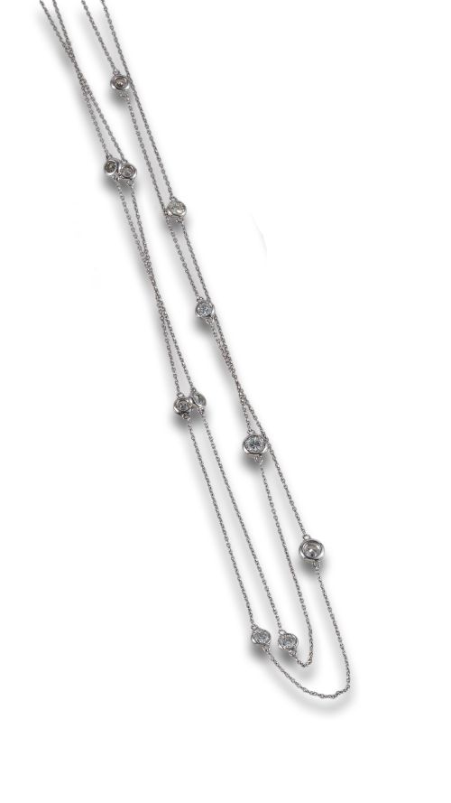 CADENA ORO CON DIAMANTES