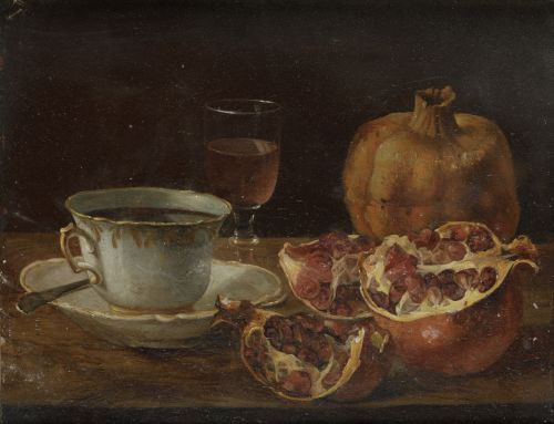 JOSE FELIPE PARRA PIQUER, "Taza, copa y granadas" / "Nueces