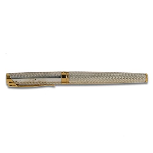 WATERMAN L'ETALON SILVER AND GOLD PLATED PEN