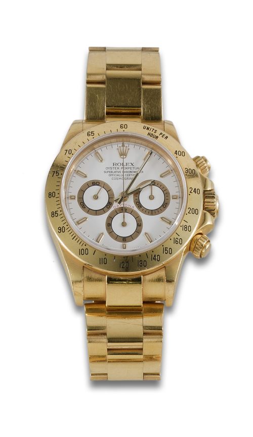 GOLD ROLEX DAYTONA COSMOGRAPH WATCH