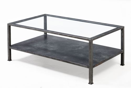 Mesa de café de metal, c. 2000