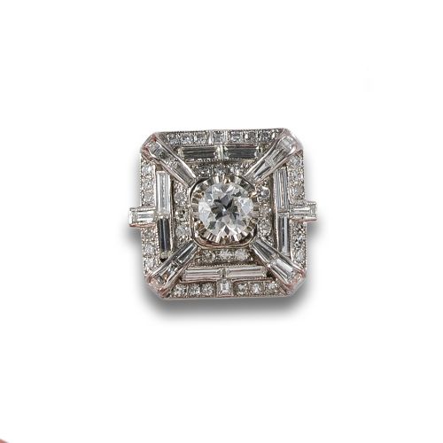 SORTIJA DE ORO Y DIAMANTES