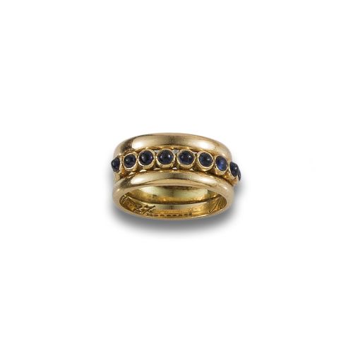 GOLD AND DIAMOND RING