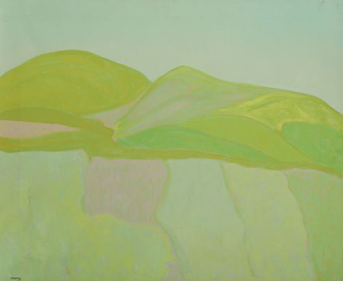 MANUEL  MARTOS, "Campos y trigales", Óleo sobre lienzo