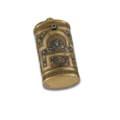 MEXICAN GOLD CIGARETTE CASE 17TH AND 19TH CENTURIES