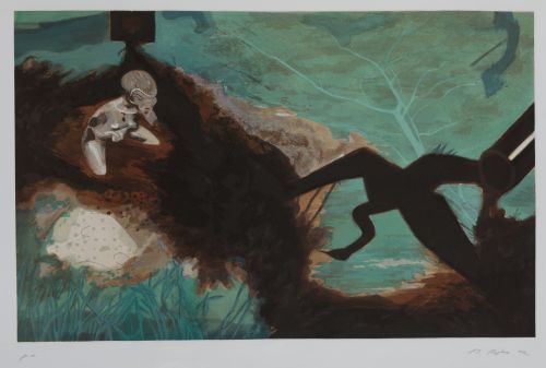 MIGUEL ÁNGEL ROJAS, "Sin título", 1992, Serigrafía sobre pa