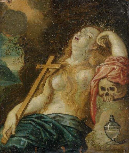 ESCUELA ITALIANA, ITALIAN SCHOOL (17th century) "The Penite