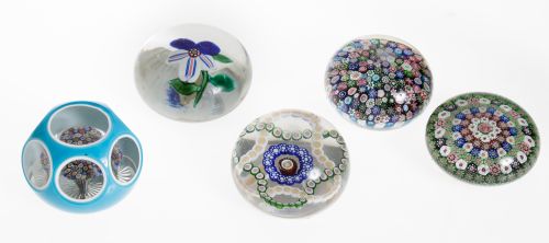 Paperweight with a thought, possibly Murano, 20th century