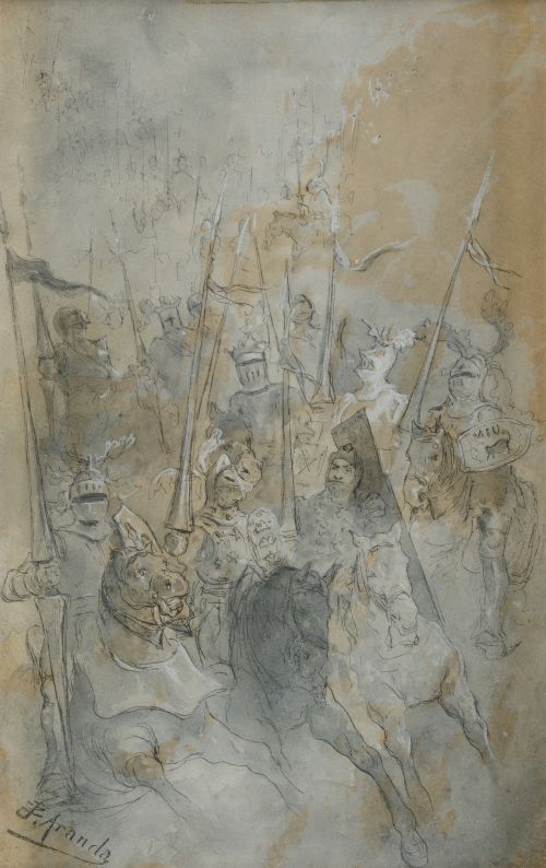 JOSÉ JIMÉNEZ ARANDA, JOSE JIMENEZ ARANDA Seville (1837 / 19