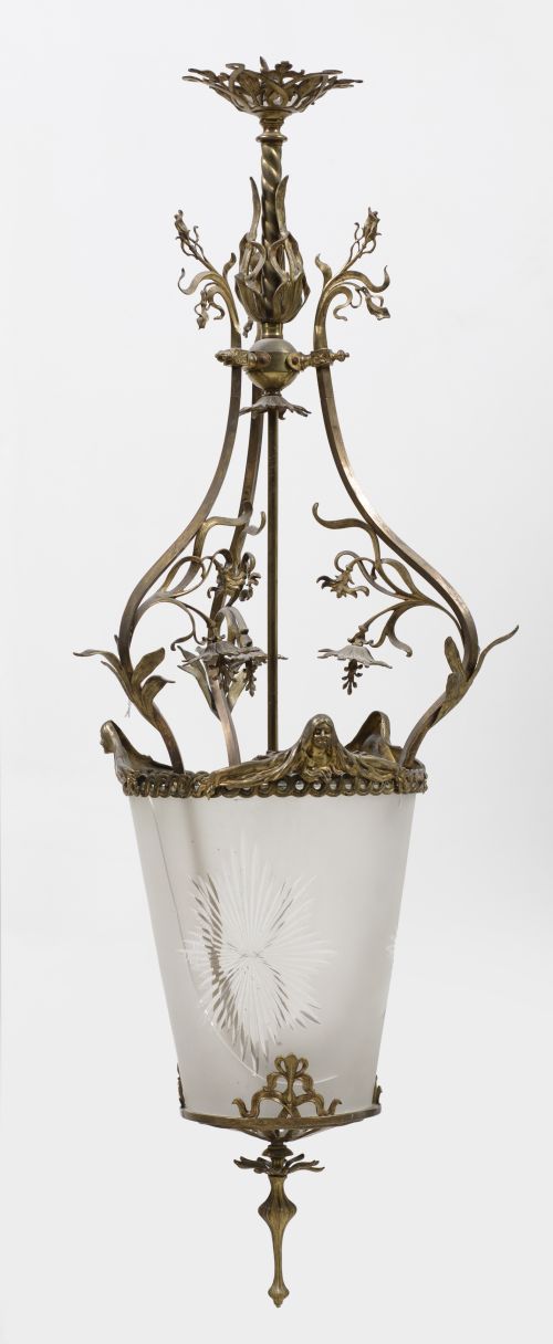Modernist lantern, Spain, c. 1920