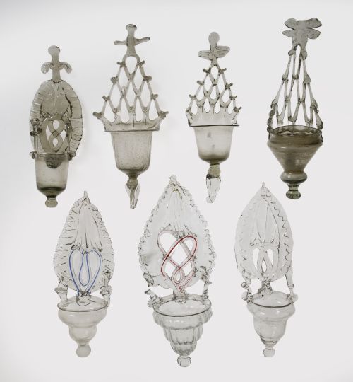 Seven glass blessers, 18th - 19th centuries