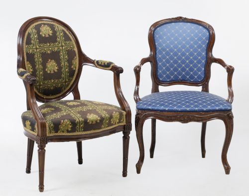 Louis XVI style armchair, France, 19th century