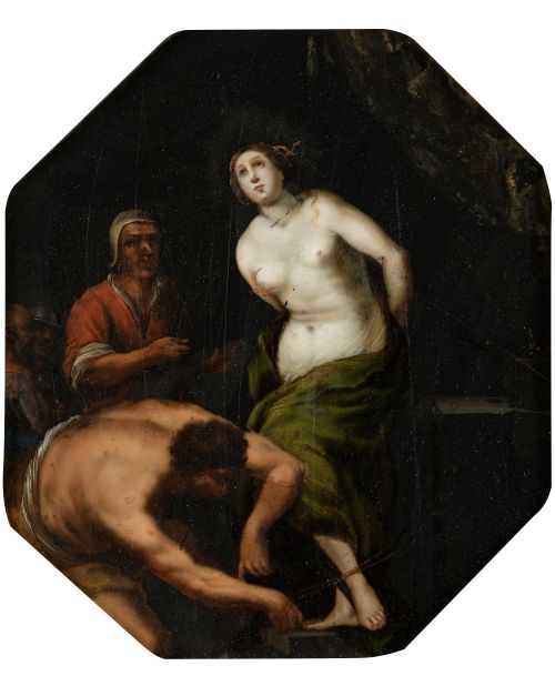ESCUELA ITALIANA, ITALIAN SCHOOL (17th century) "Martyrdom