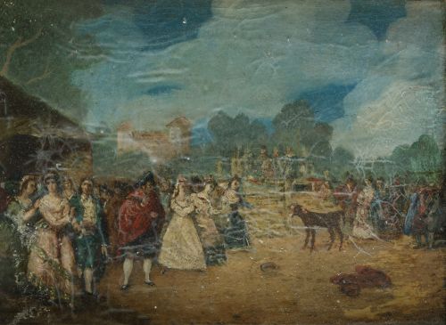 ESCUELA ESPAÑOLA, SPANISH SCHOOL (19th/20th Century) "Popul