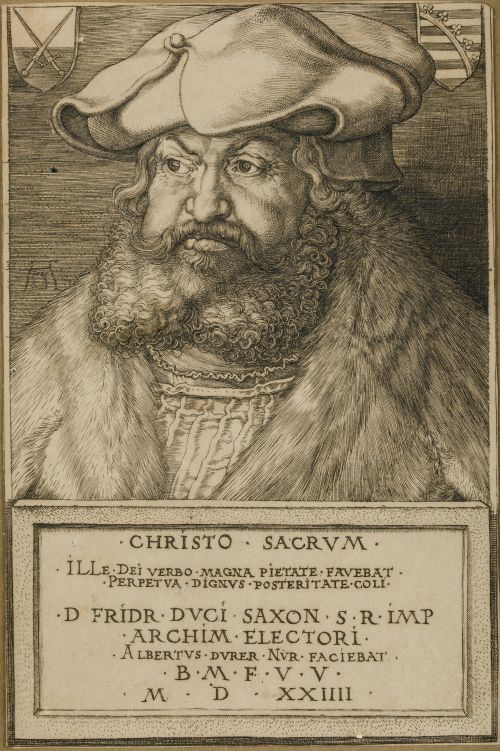 ALBERTO DÜRER Nuremberg, Germany (1471 / 1528) "Frederick t