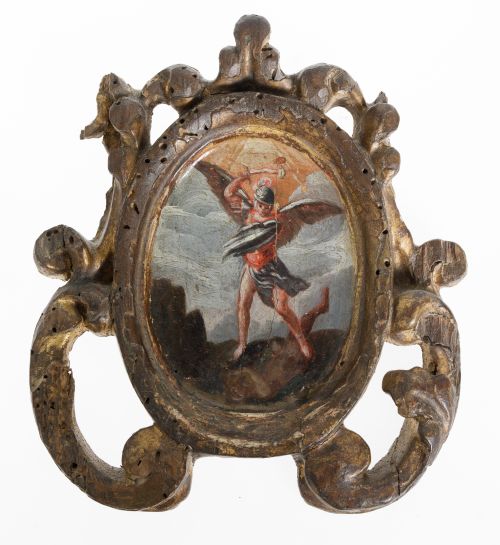 ESCUELA ESPAÑOLA, SPANISH SCHOOL (17th/18th centuries) "Sai