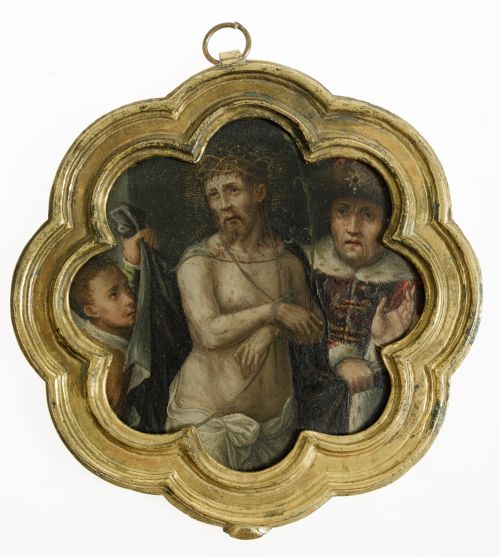 ESCUELA FLAMENCA, Flemish School (17th Century) "Pilate Pre