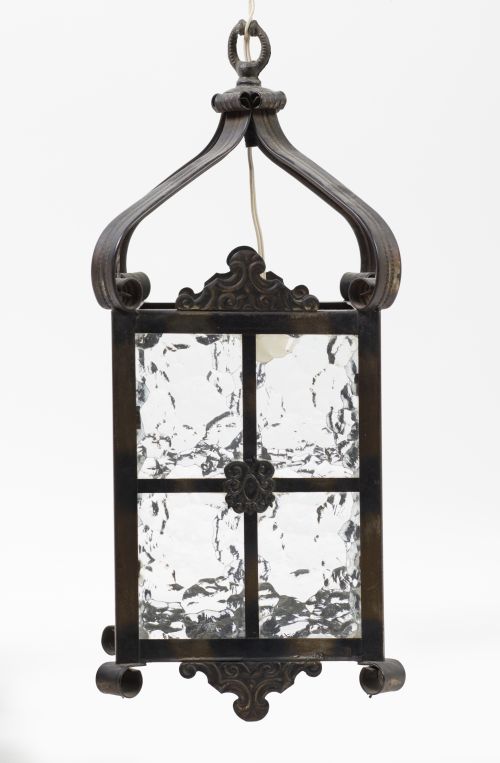 Tin lantern, following 19th-century designs