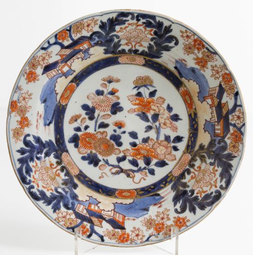 Imari porcelain plate, Japan, 19th century