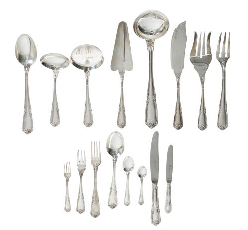 Cubertería de plata sterling ley 925