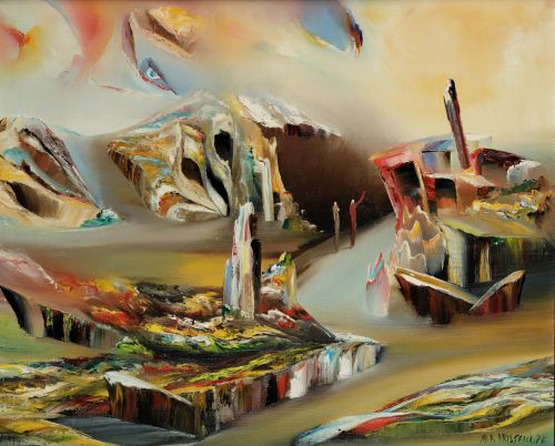 MANUEL  ÁLVAREZ ARISTEGUI, "El sermón de la mañana", 1974, 