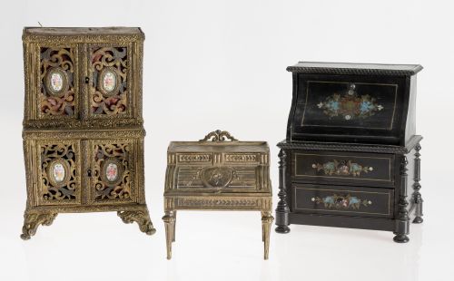 Mueble en miniatura, posiblemente Austria, c.1900