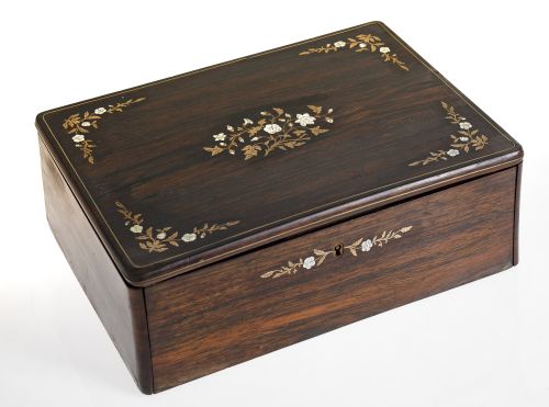 Caja escritorio, Francia, S.XIX
