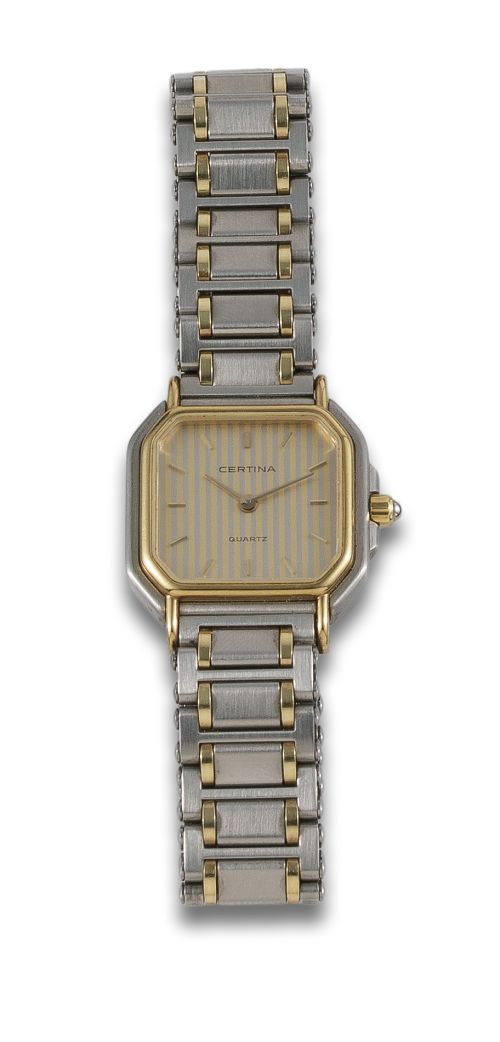 CERTNA STEEL QUARTZ WATCH