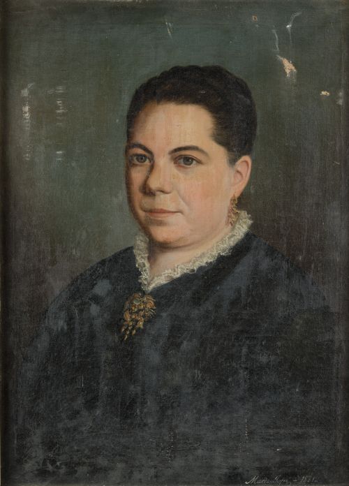 SPANISH SCHOOL (19TH CENTURY) "Portrait of a Lady" and "Por