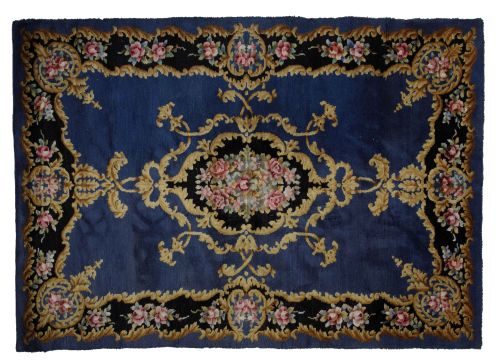 Alfombra de lana anudada a mano, S. XX