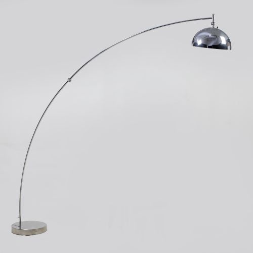 "Parabola" steel floor lamp, 1990s