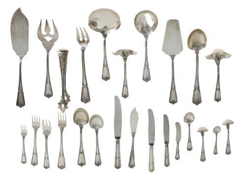 Complete cutlery set (added pieces)